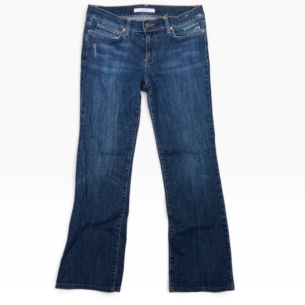 Joes Jeans Provocateur Bootcut Medium Dark Wash Womens Size 28 Stretch Denim